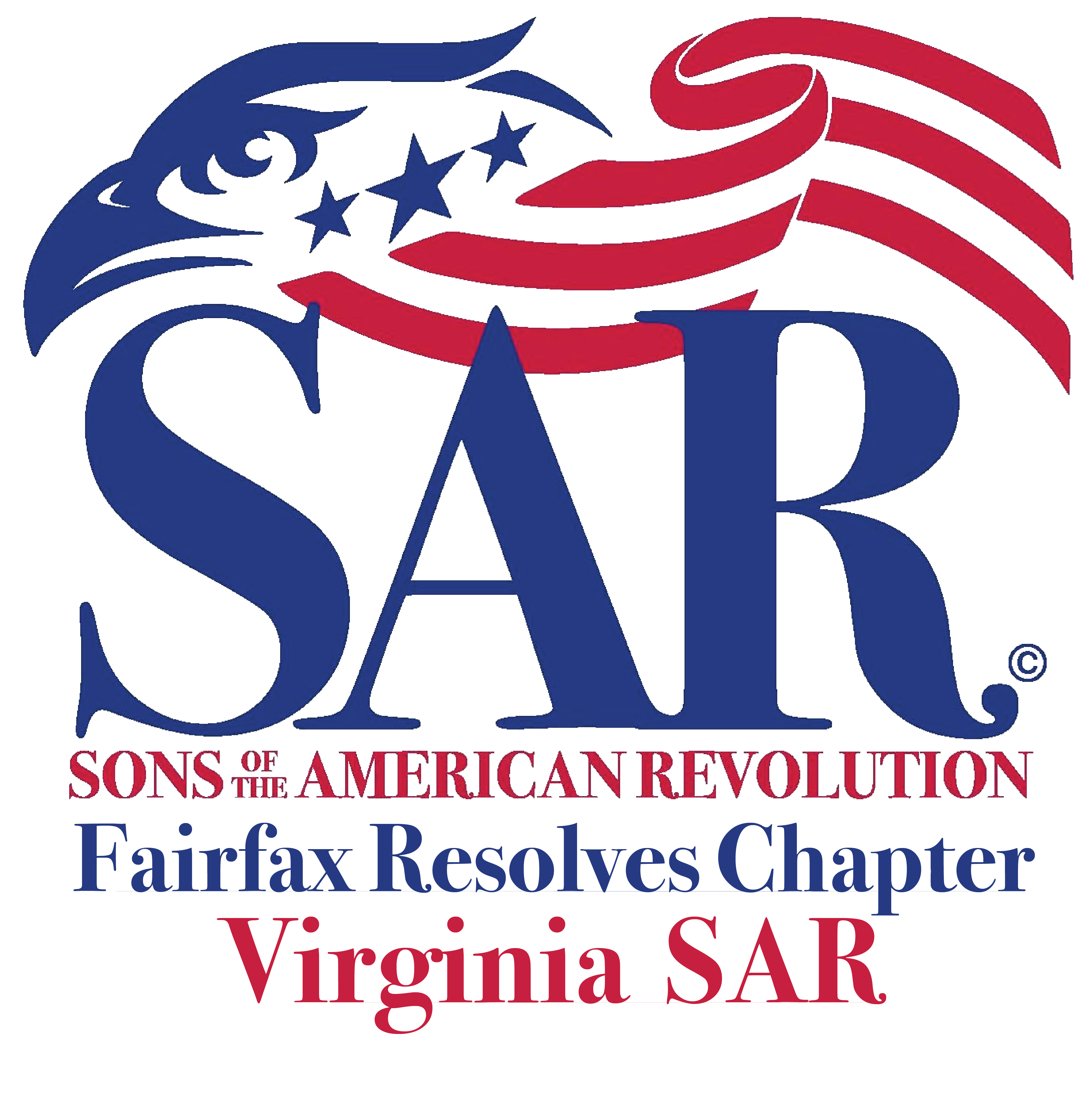 SAR Eagle logo for Fairfax Resolves Chapter