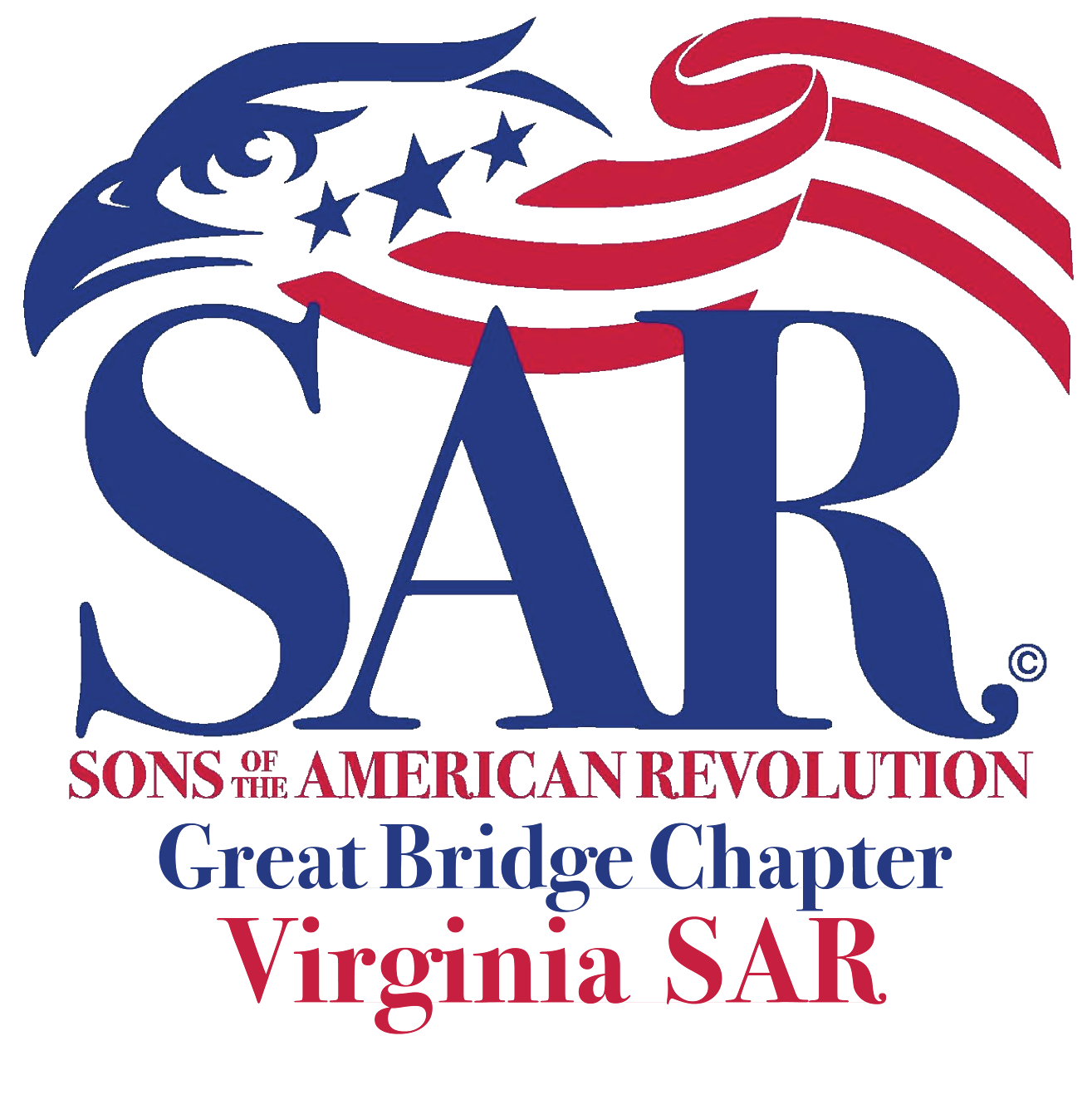 SAR Eagle logo for Great Bridge Chapter