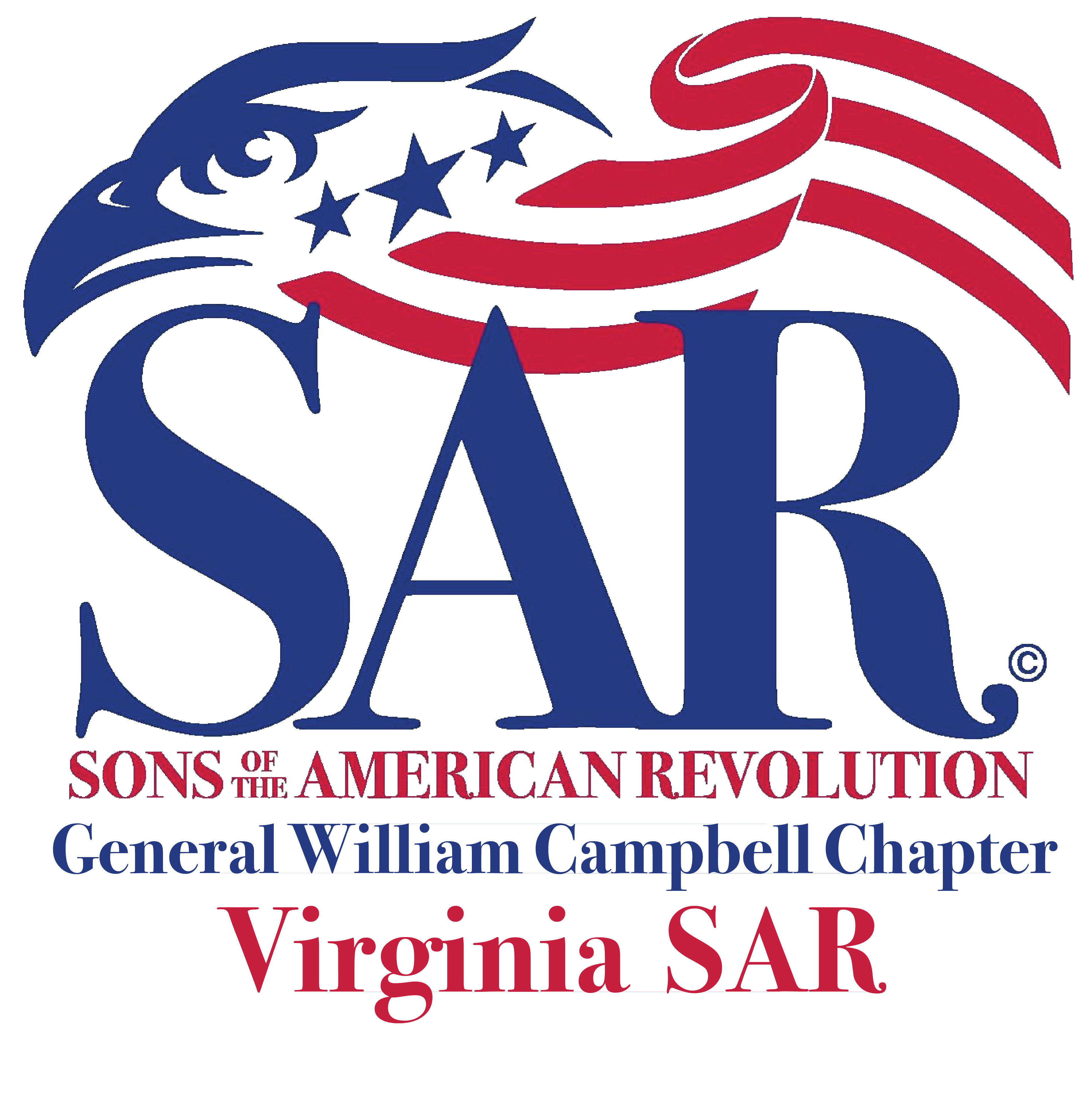 SAR Eagle logo of Gen. William Campbell Chapter