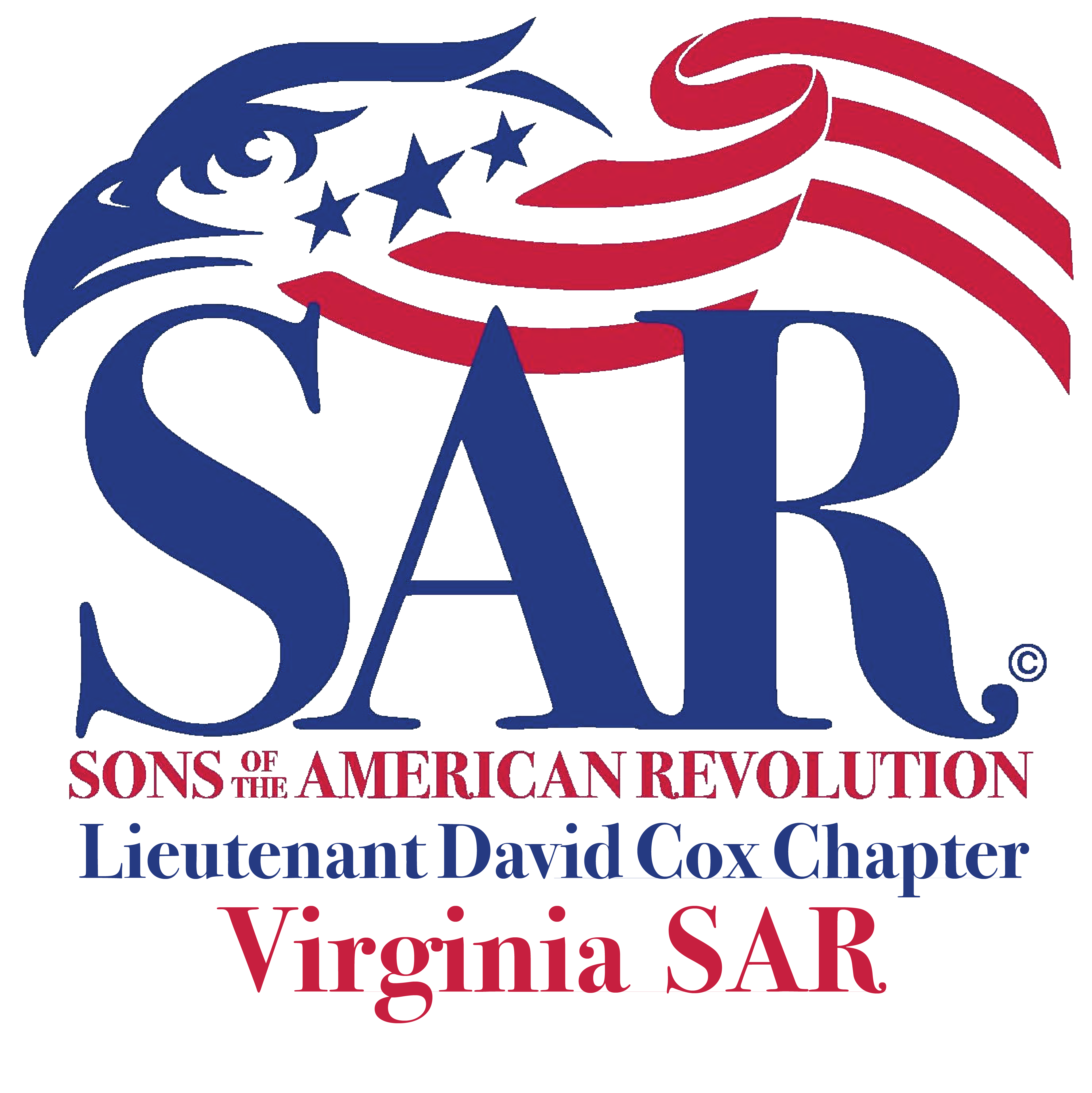 SAR Eagle logo for the Lt. David Cox Chapter SAR