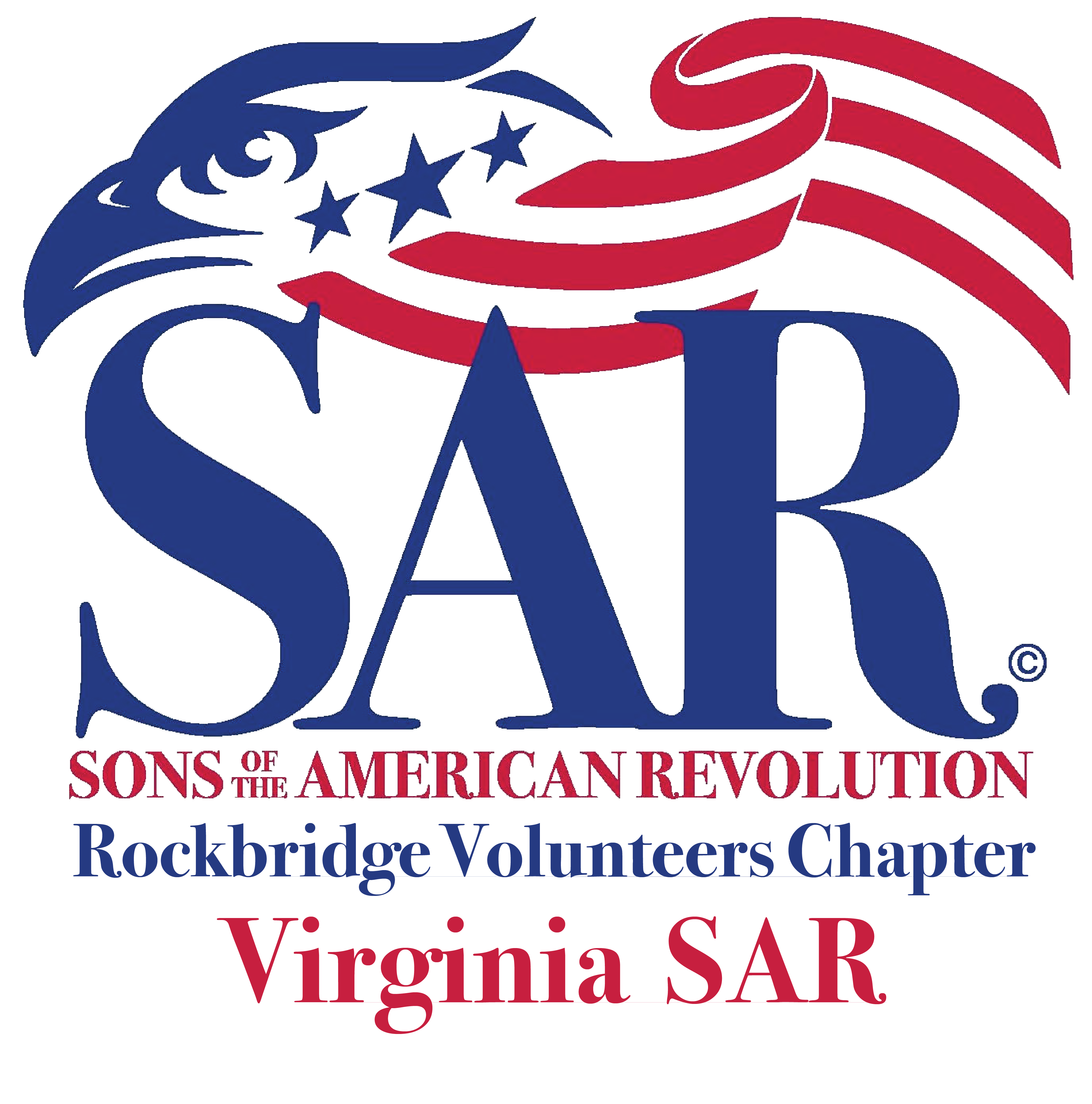 SAR Eagle Logo of Rockbridge Volunteers Chapter